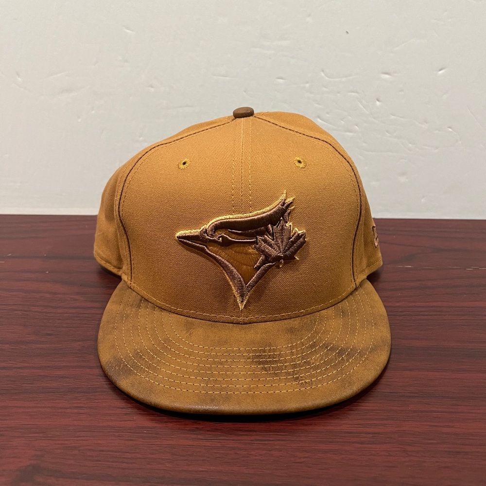New Era, 59Fifty Fitted Hat, Toronto Blue Jays, Chestnut Brown